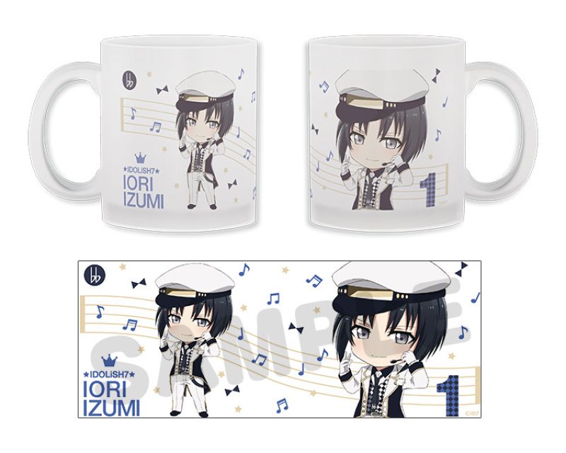 Nendoroid Plus IDOLiSH7 Mug-shaped Glass  (Iori Izumi / Yamato Nikaido / Mitsuki Izumi / Yamaki Yotsuba / Sogo Osaka / Nagi Rokuya / Riku Nanase)