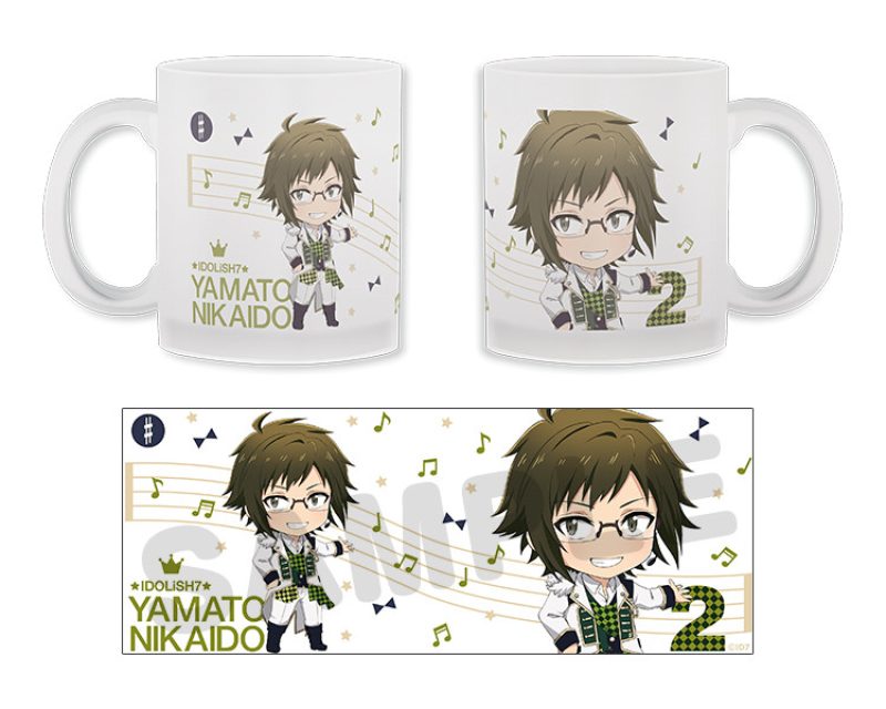 Nendoroid Plus IDOLiSH7 Mug-shaped Glass  (Iori Izumi / Yamato Nikaido / Mitsuki Izumi / Yamaki Yotsuba / Sogo Osaka / Nagi Rokuya / Riku Nanase)