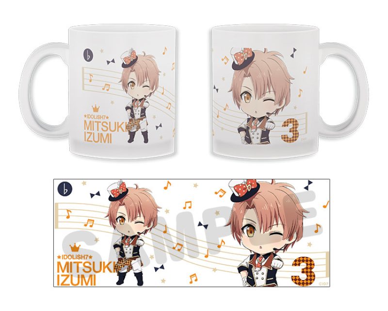 Nendoroid Plus IDOLiSH7 Mug-shaped Glass  (Iori Izumi / Yamato Nikaido / Mitsuki Izumi / Yamaki Yotsuba / Sogo Osaka / Nagi Rokuya / Riku Nanase)
