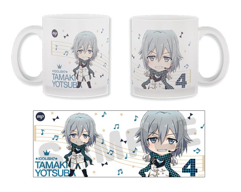 Nendoroid Plus IDOLiSH7 Mug-shaped Glass  (Iori Izumi / Yamato Nikaido / Mitsuki Izumi / Yamaki Yotsuba / Sogo Osaka / Nagi Rokuya / Riku Nanase)