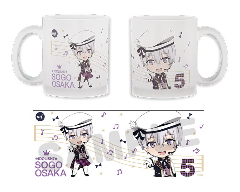 Nendoroid Plus IDOLiSH7 Mug-shaped Glass  (Iori Izumi / Yamato Nikaido / Mitsuki Izumi / Yamaki Yotsuba / Sogo Osaka / Nagi Rokuya / Riku Nanase)