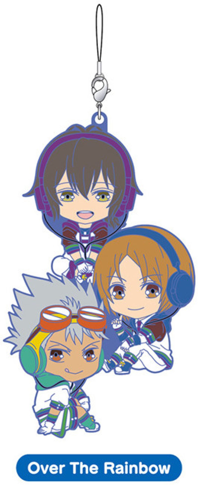 Nendoroid Plus: KING OF PRISM by PrettyRhythm Unit Rubber Strap - Over the Rainbow