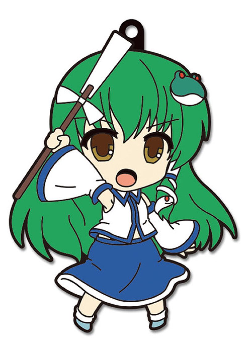 Nendoroid Plus Rubber Straps: Touhou Project Set #4(Sanae Kochiya ver.2 / Satori Komeiji / Koishi Komeiji / Yukari Yakumo / Ran Yakumo / Chen)