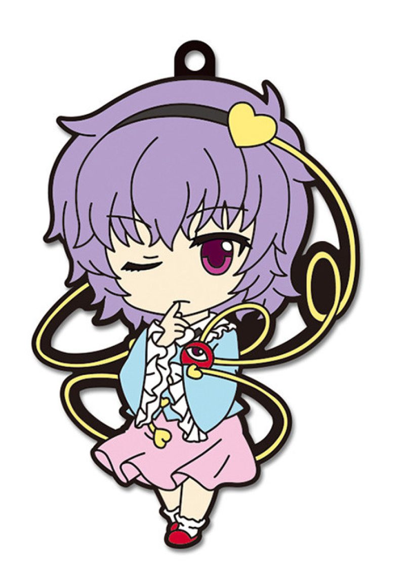 Nendoroid Plus Rubber Straps: Touhou Project Set #4(Sanae Kochiya ver.2 / Satori Komeiji / Koishi Komeiji / Yukari Yakumo / Ran Yakumo / Chen)