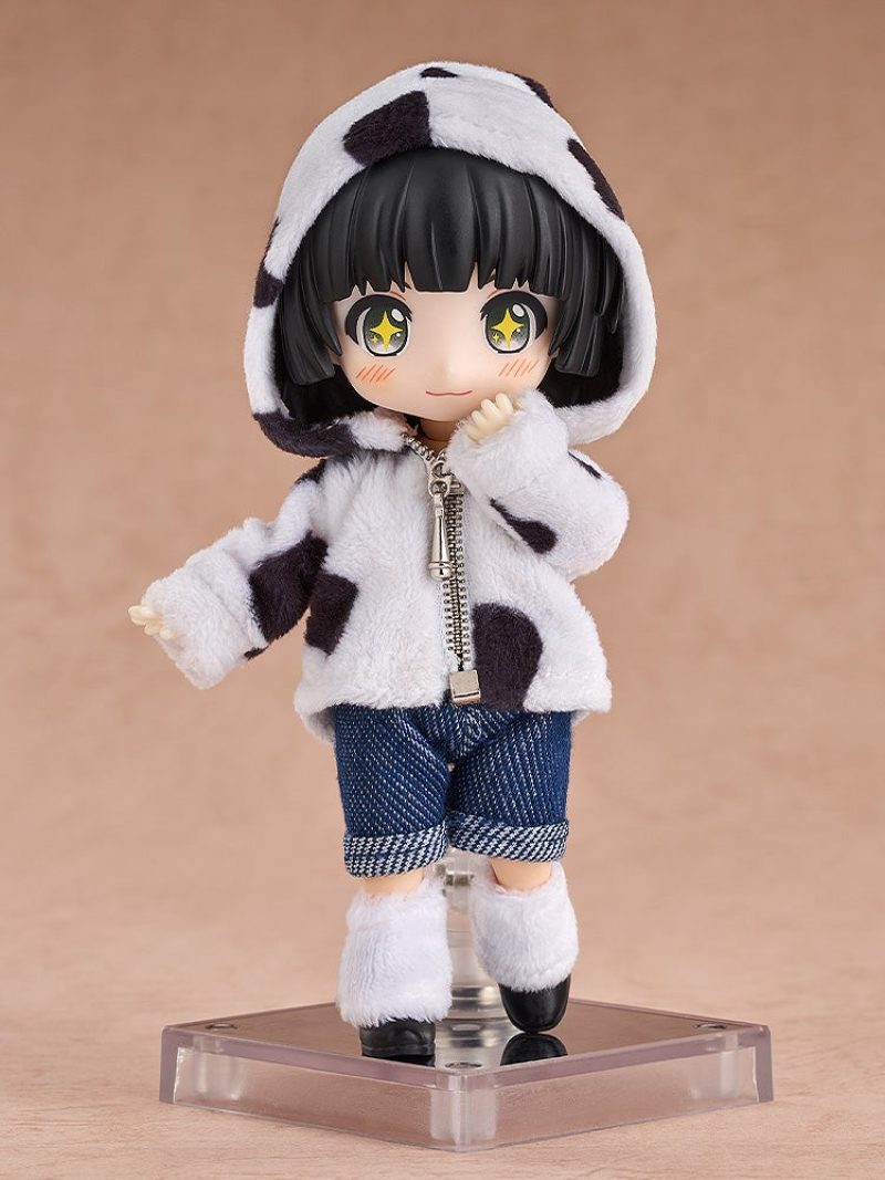 Nendoroid Doll Outfit Set: Animal Hoodie Milk/Coffee Milk