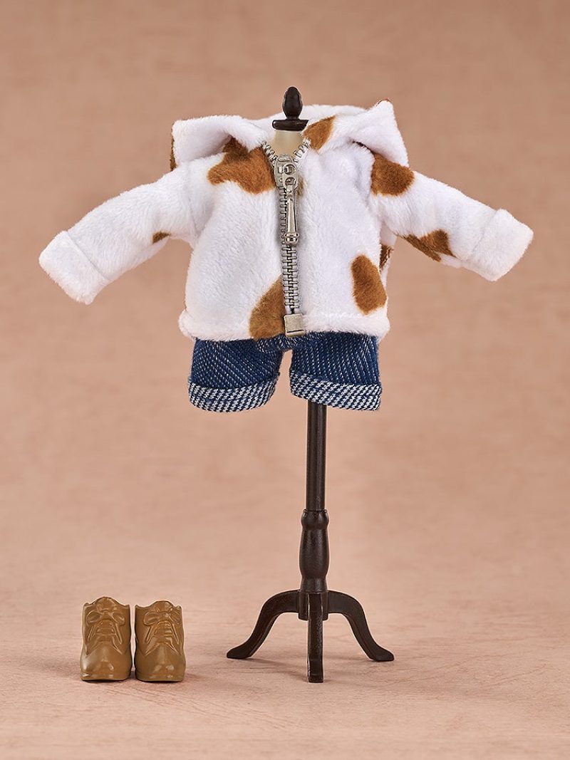 Nendoroid Doll Outfit Set: Animal Hoodie Milk/Coffee Milk