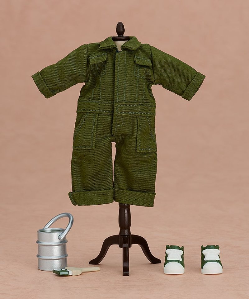 Nendoroid Doll Outfit Set: Colorful Coveralls (Black/Khaki/Denim)