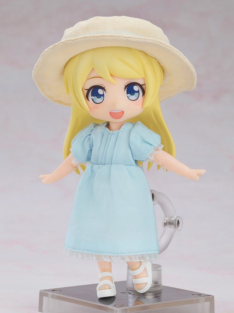 Nendoroid Doll Outfit Set: Simple Dress (White/Blue)