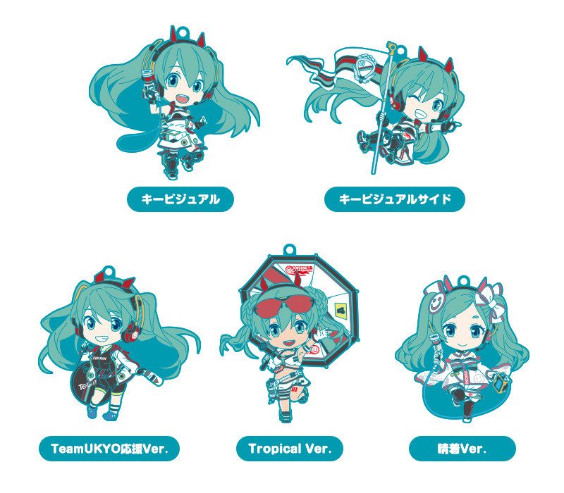 Racing Miku 2020 Ver. Nendoroid Plus Collectible Keychains