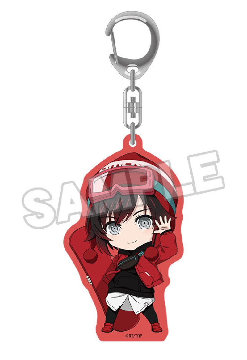RWBY: Ice Queendom Nendoroid Plus Acrylic Keychain (Ruby Rose: Lucid Dream/Weiss Schnee: Nightmare Side/Blake Belladonna: Lucid Dream/Yang Xiao Long: Lucid Dream)