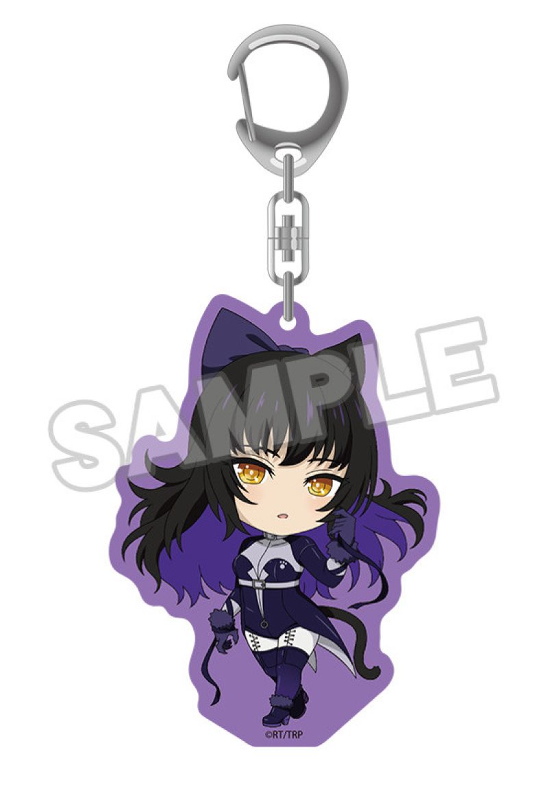 RWBY: Ice Queendom Nendoroid Plus Acrylic Keychain (Ruby Rose: Lucid Dream/Weiss Schnee: Nightmare Side/Blake Belladonna: Lucid Dream/Yang Xiao Long: Lucid Dream)