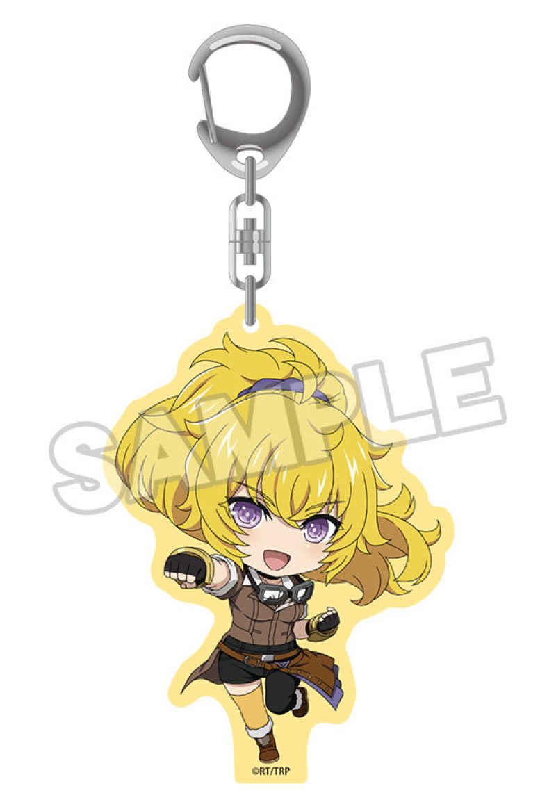 RWBY: Ice Queendom Nendoroid Plus Acrylic Keychain (Ruby Rose: Lucid Dream/Weiss Schnee: Nightmare Side/Blake Belladonna: Lucid Dream/Yang Xiao Long: Lucid Dream)