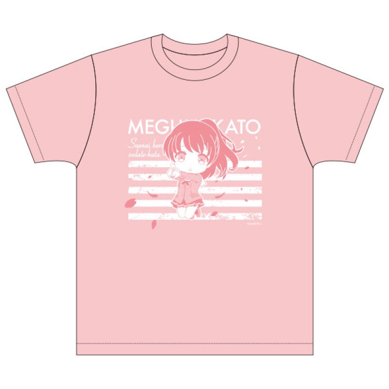 Saekano: How to Raise a Boring Girlfriend ♭Nendoroid Plus T-Shirt Megumi Kato