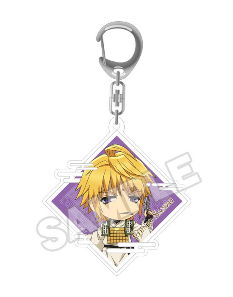 Saiyuki RELOAD ZEROIN Nendoroid Plus Acrylic Keychain: Genjo Sanzo/Son Goku/Sha Gojyo/Cho Hakkai