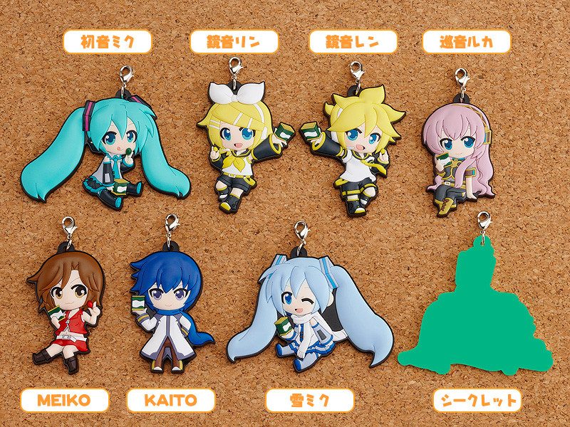 Sakuma Drops: Character Vocal Series Ver. - Nendoroid Petite Rubber Strap Included.