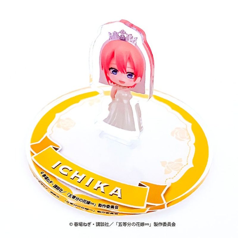 The Quintessential Quintuplets Nendoroid Plus Capsule Stand Ichika Nakano/Nino Nakano/Miku Nakano/Yotsuba Nakano/Itsuki Nakano