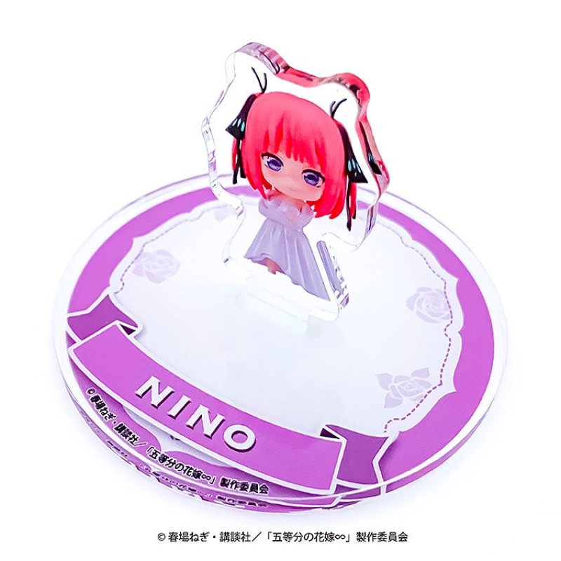 The Quintessential Quintuplets Nendoroid Plus Capsule Stand Ichika Nakano/Nino Nakano/Miku Nakano/Yotsuba Nakano/Itsuki Nakano