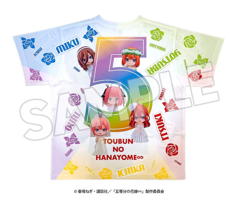The Quintessential Quintuplets Nendoroid Plus Full Graphic T-Shirt