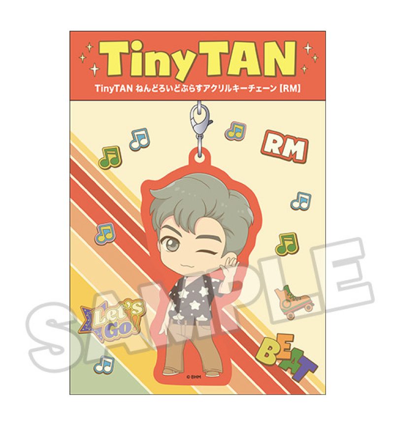TinyTAN Nendoroid Plus Acrylic Keychain (RM/Jin/SUGA/j-hope/Jimin/V/Jung Kook)