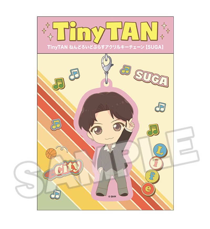 TinyTAN Nendoroid Plus Acrylic Keychain (RM/Jin/SUGA/j-hope/Jimin/V/Jung Kook)