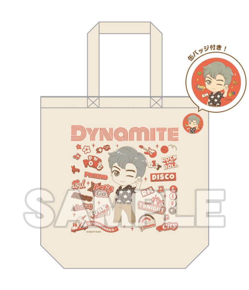TinyTAN Nendoroid Plus Tote Bag (RM/Jin/SUGA/j-hope/Jimin/V/Jung Kook)