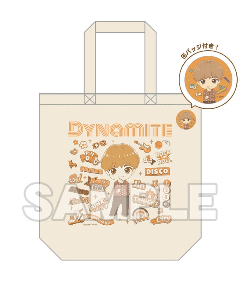 TinyTAN Nendoroid Plus Tote Bag (RM/Jin/SUGA/j-hope/Jimin/V/Jung Kook)