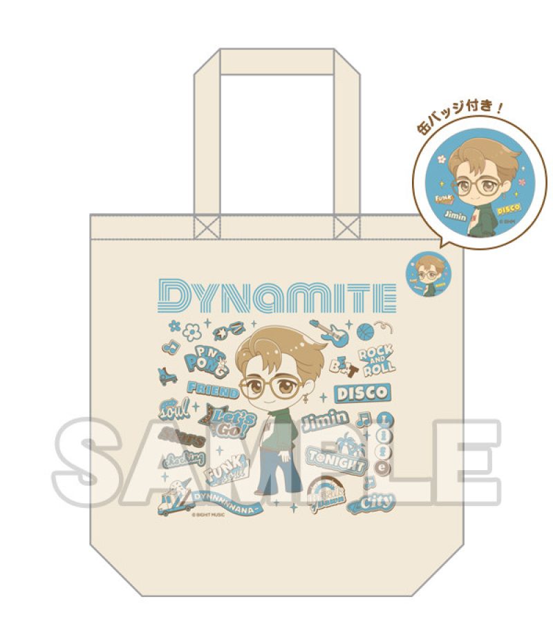 TinyTAN Nendoroid Plus Tote Bag (RM/Jin/SUGA/j-hope/Jimin/V/Jung Kook)