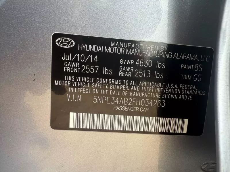 Hyundai Sonata - 2015