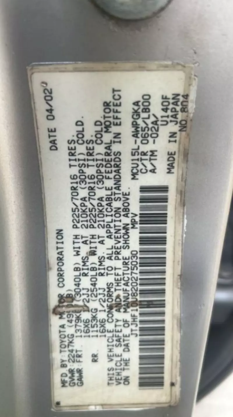 Lexus RX 300   - 2002