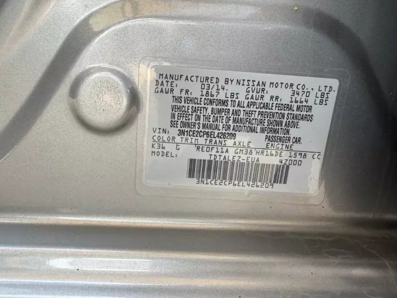 Nissan Note medalist    - 2014