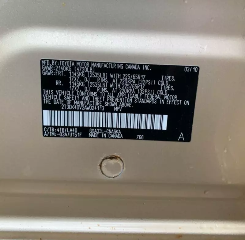 Toyota RAV4 - 2010