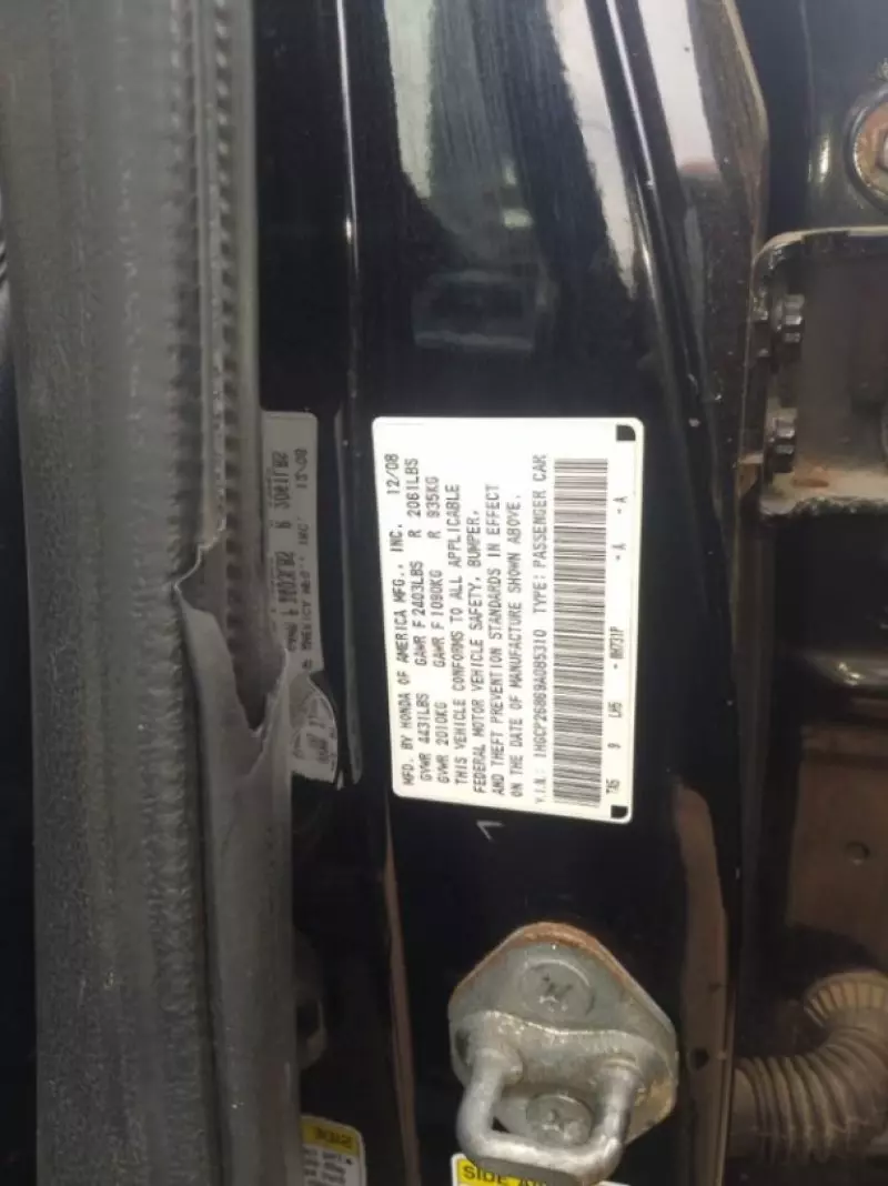 Honda Accord   - 2009