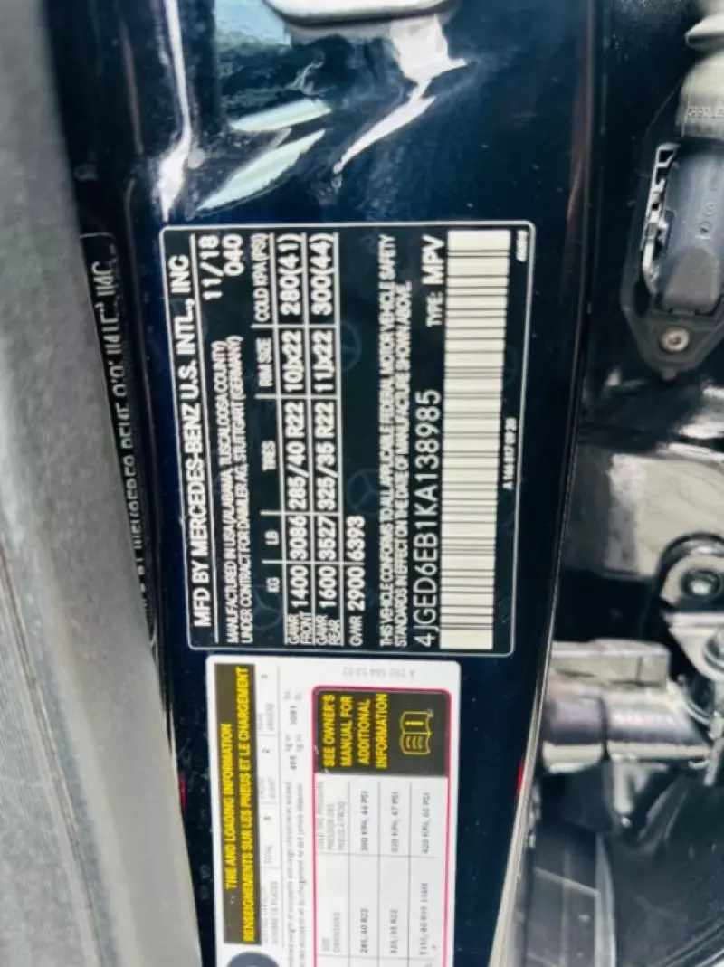 Mercedes-Benz GLE 43 AMG   - 2019