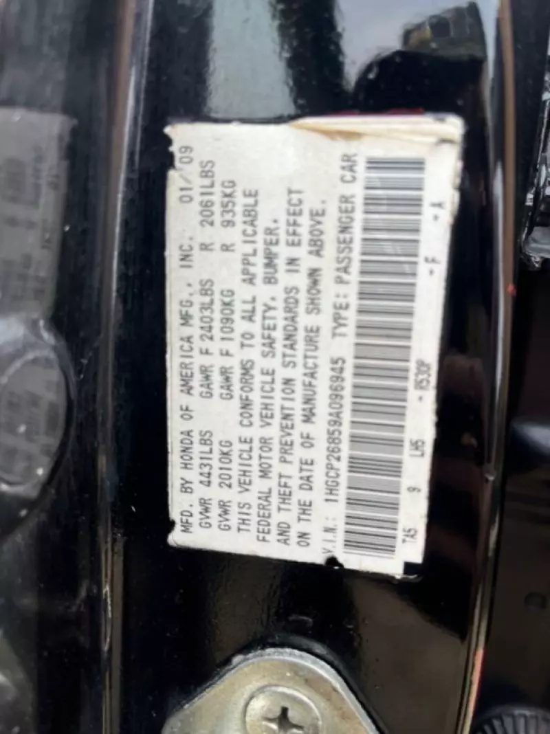 Honda Accord   - 2009