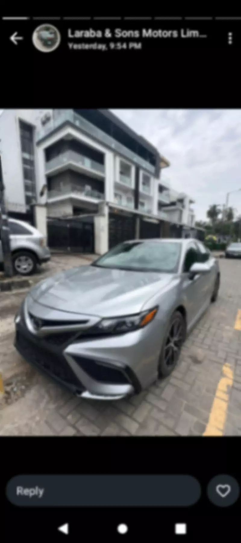 Toyota camry   - 2024