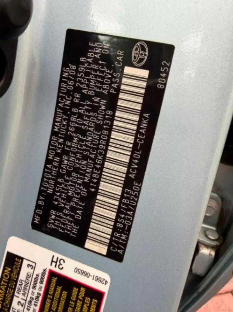 TOYOTA Camry   - 2009