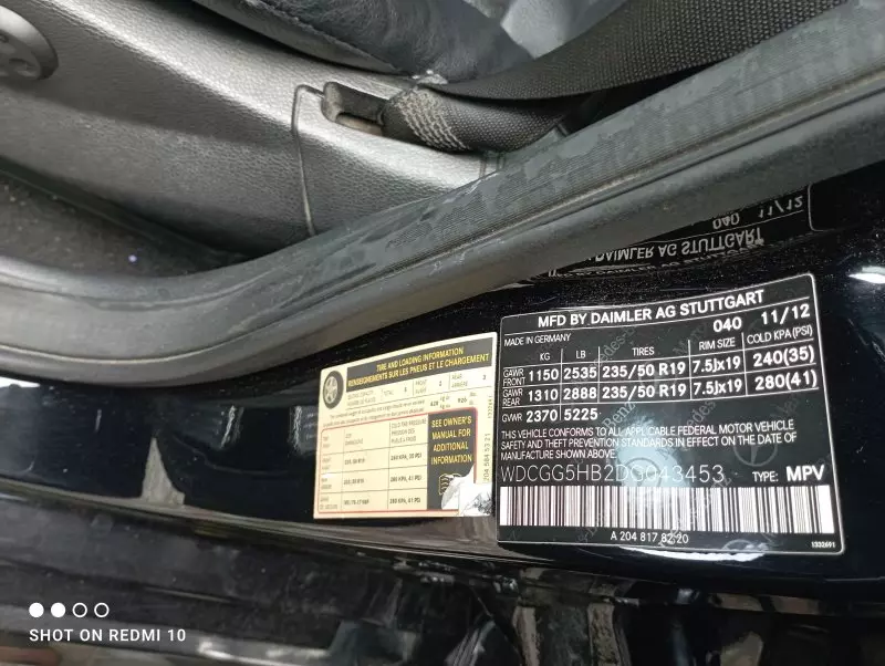 Mercedes-Benz GLK 350 - 2013