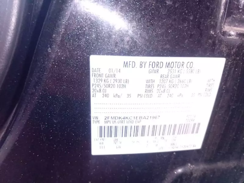 Ford Edge   - 2014