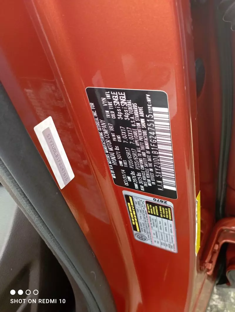 Hyundai Santa Fe Sport   - 2015