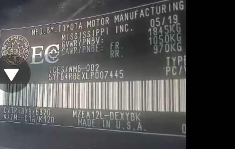 TOYOTA Corolla - 2019