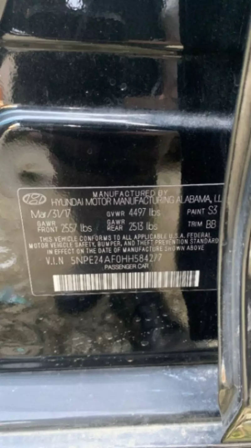 Hyundai Sonata   - 2017