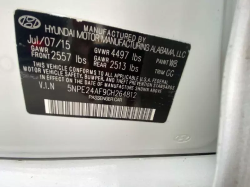 Hyundai Sonata   - 2016