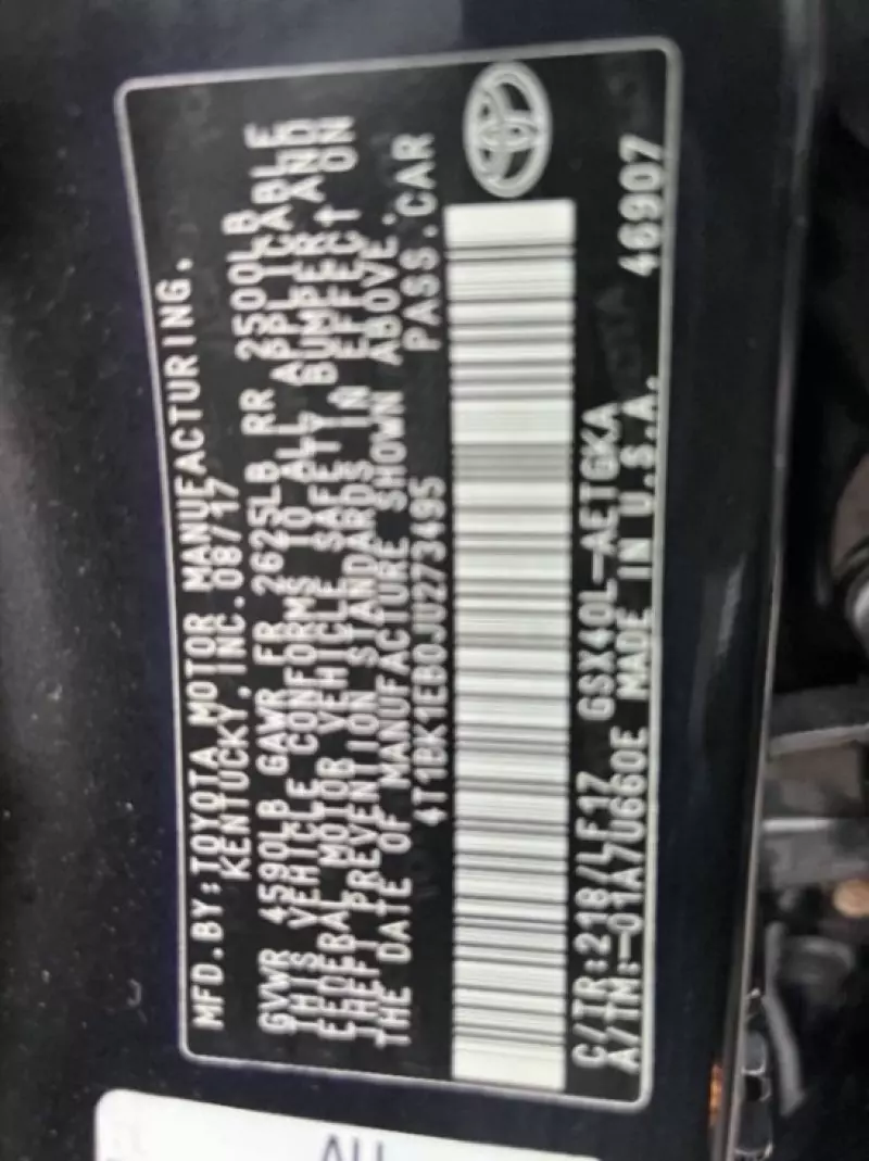 Toyota Avalon   - 2018