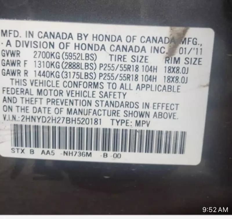 Acura MDX - 2011