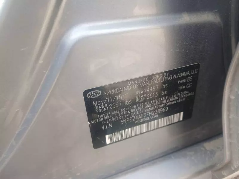 Hyundai Sonata   - 2015