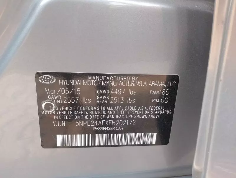 Hyundai Sonata   - 2015