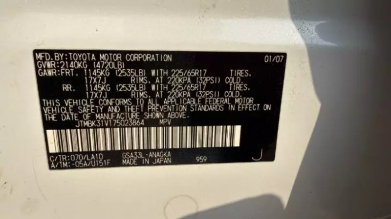 TOYOTA Rav4 - 2007