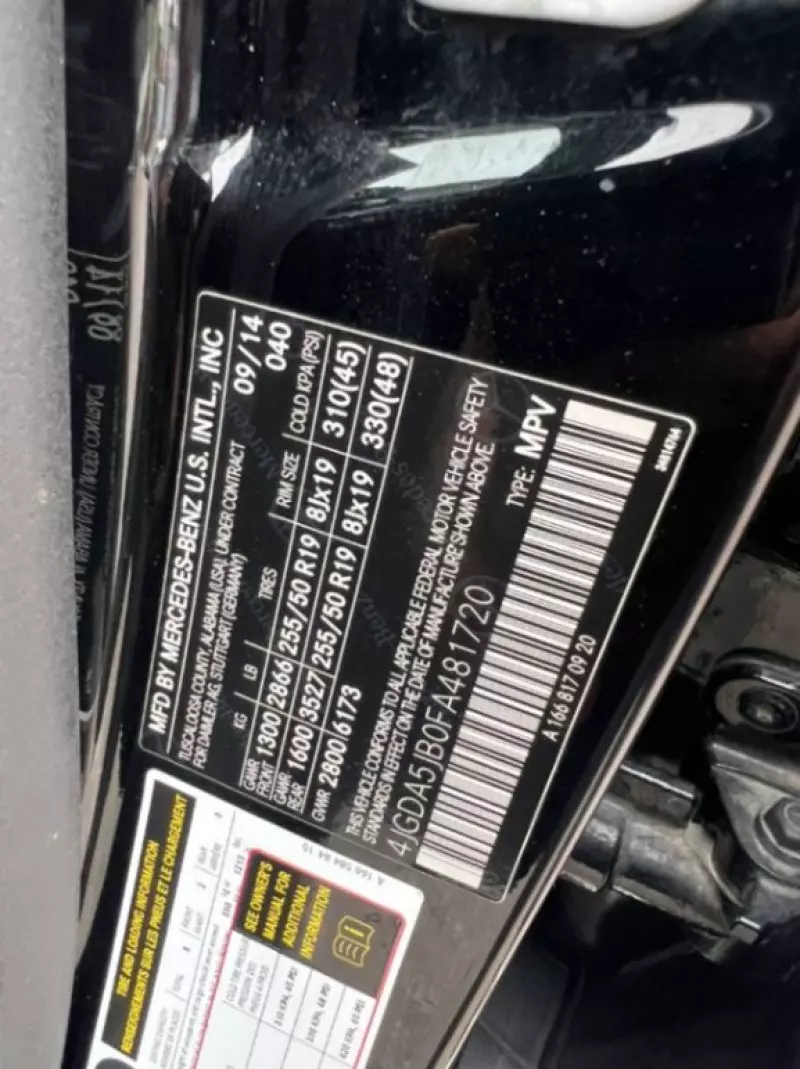 Mercedes-Benz ML-Class   - 2015