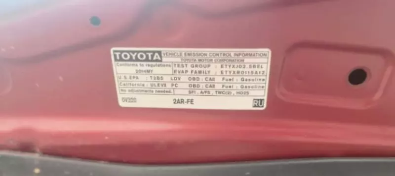 TOYOTA Camry - 2014