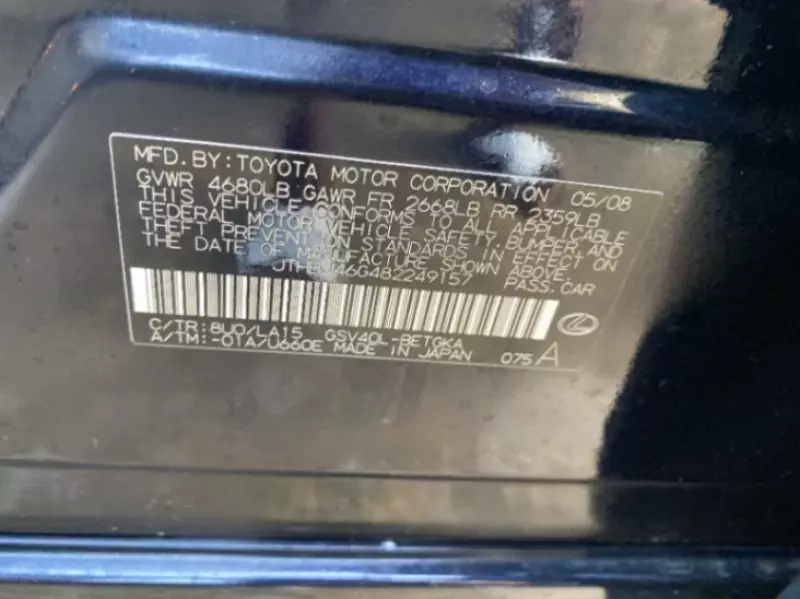 Lexus ES 350   - 2008